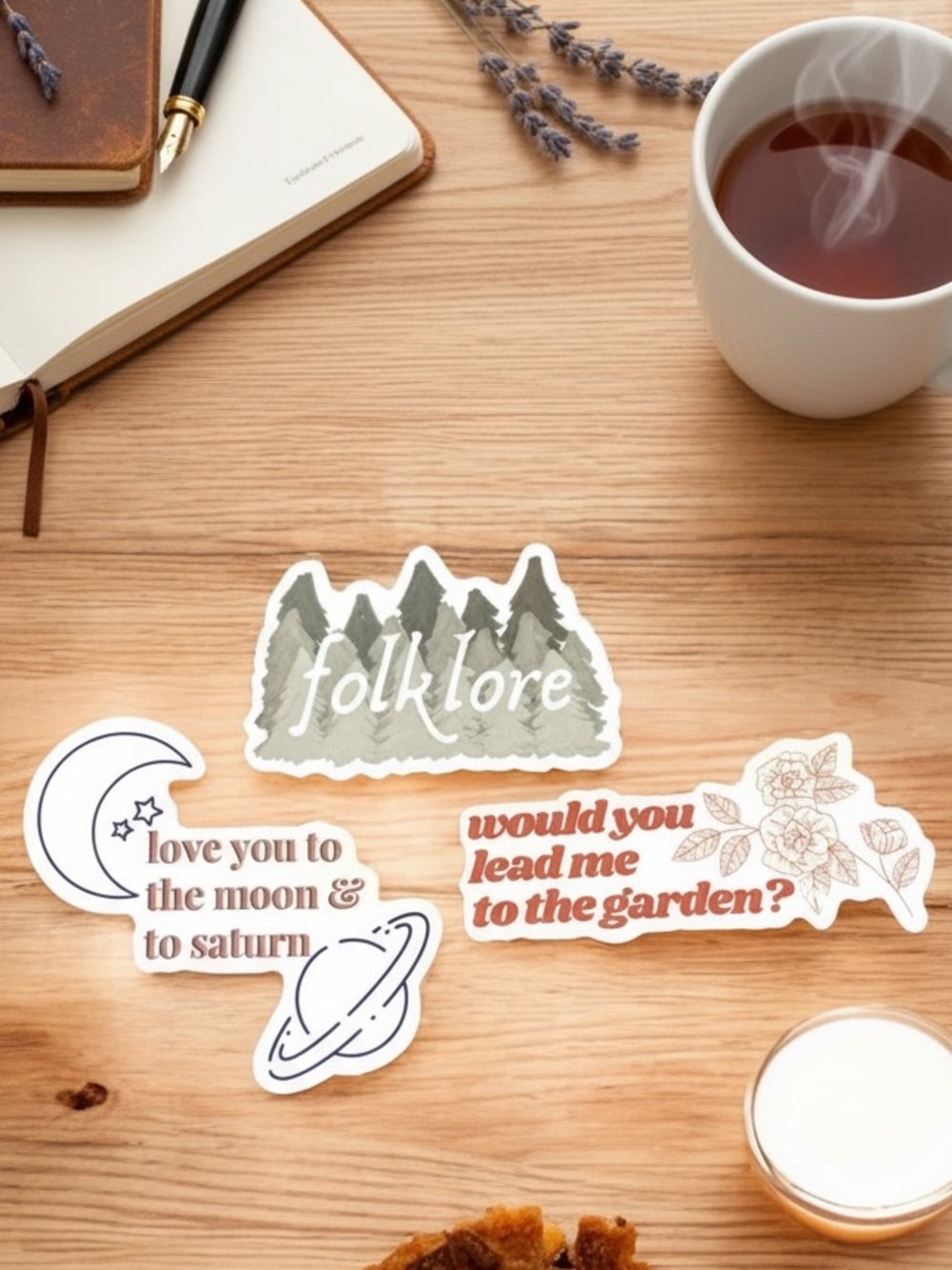 Taylor Swift Folklore Stickers